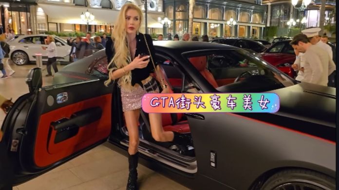 街头搭讪-白色双马尾的高挑和服秘书